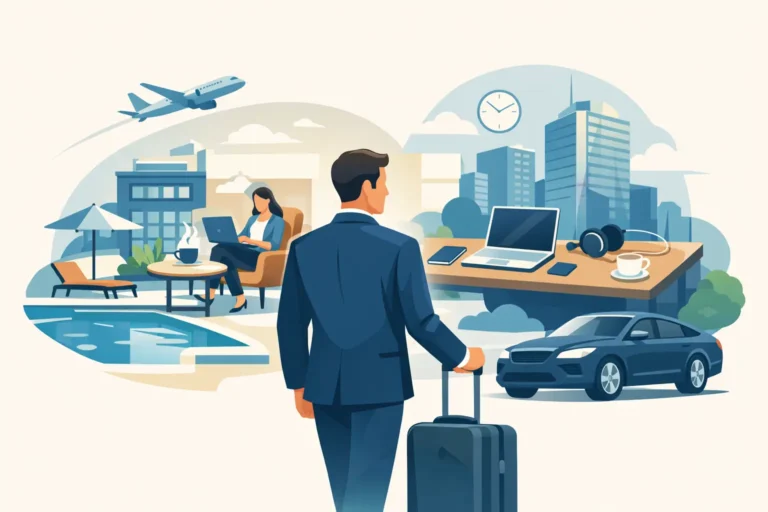 Mejores amenidades para viajeros corporativos