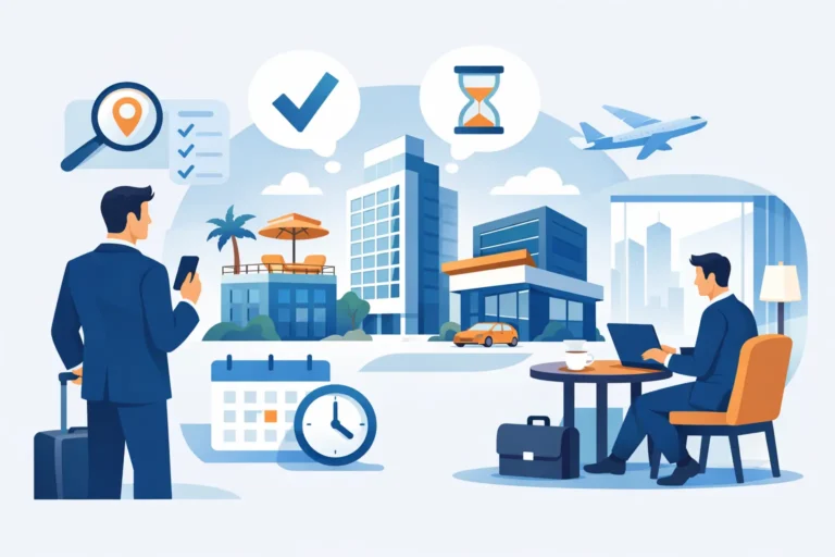 Cómo elegir hotel de negocios sin perder tiempo