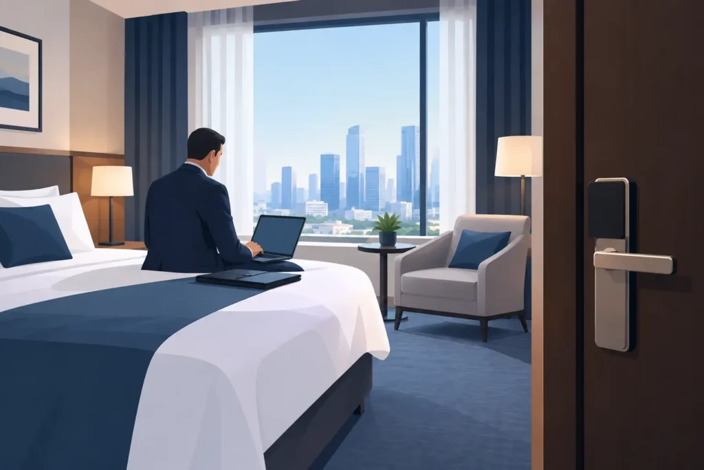 Cómo un hotel ofrece privacidad al viajero ejecutivo