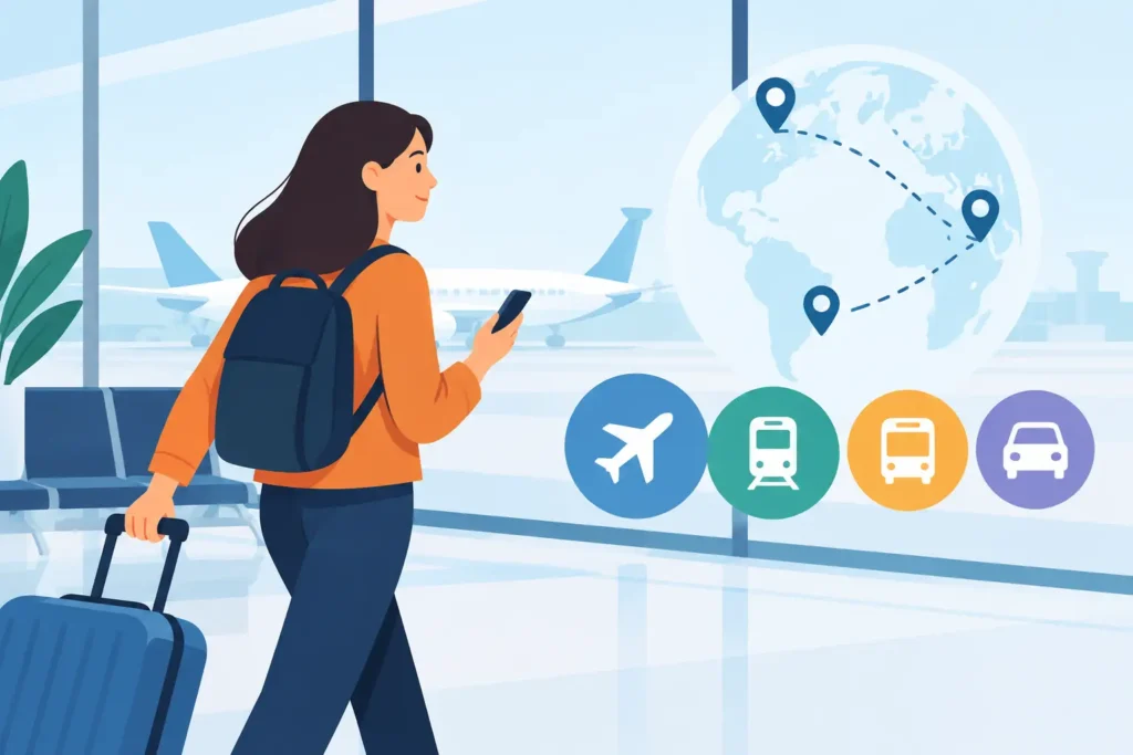 Gestión de desplazamientos para viajar mejor