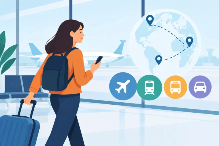 Gestión de desplazamientos para viajar mejor